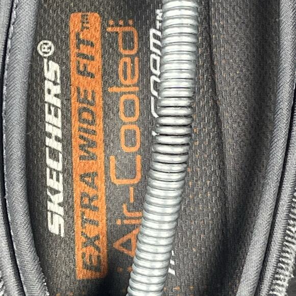 Skechers Mens Relaxed Fit Creston Moseco Charcoal Slip On Shoes Sz 13 EXTRA Wide - Picture 7 of 9